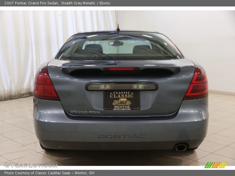 Stealth Gray Metallic / Ebony 2007 Pontiac Grand Prix Sedan