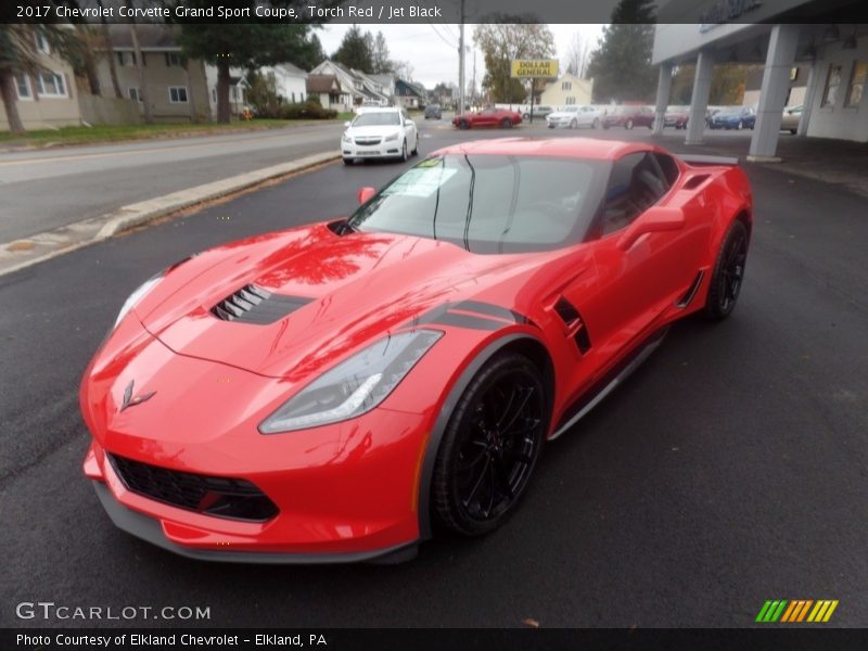 Torch Red / Jet Black 2017 Chevrolet Corvette Grand Sport Coupe