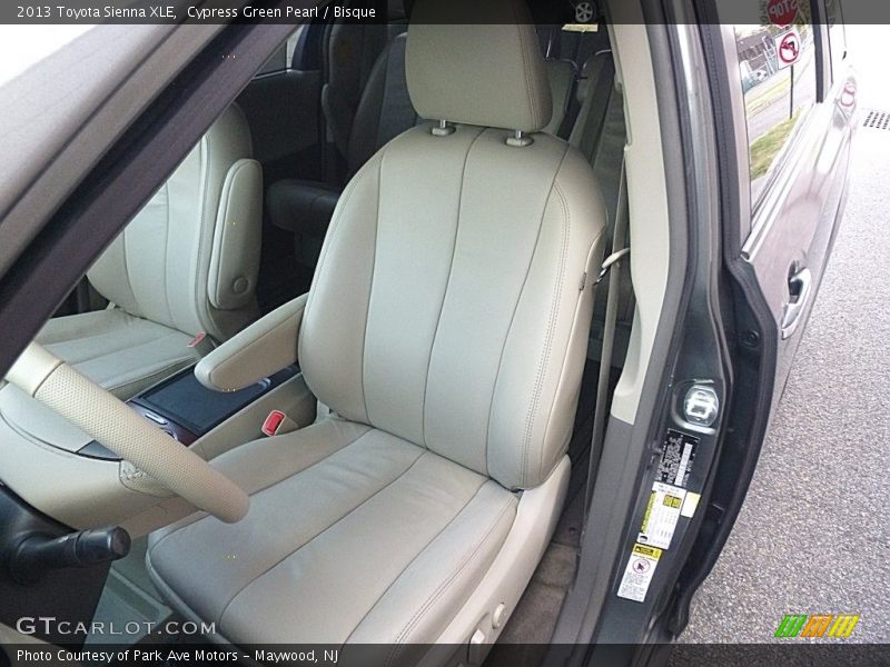 Cypress Green Pearl / Bisque 2013 Toyota Sienna XLE