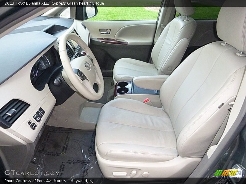 Cypress Green Pearl / Bisque 2013 Toyota Sienna XLE