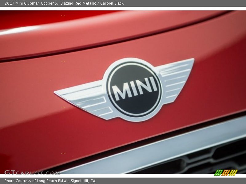 Blazing Red Metallic / Carbon Black 2017 Mini Clubman Cooper S