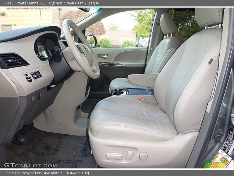 Cypress Green Pearl / Bisque 2013 Toyota Sienna XLE