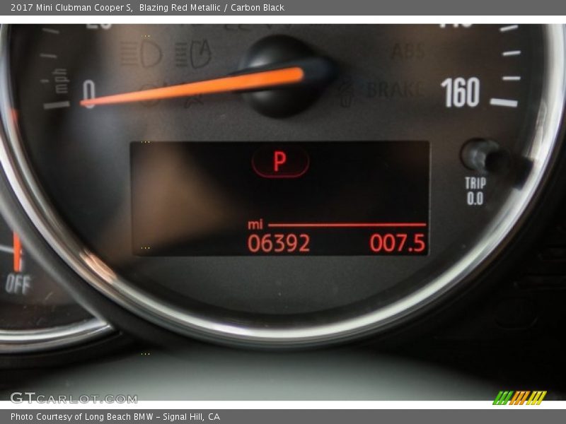 Blazing Red Metallic / Carbon Black 2017 Mini Clubman Cooper S