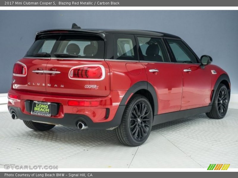 Blazing Red Metallic / Carbon Black 2017 Mini Clubman Cooper S