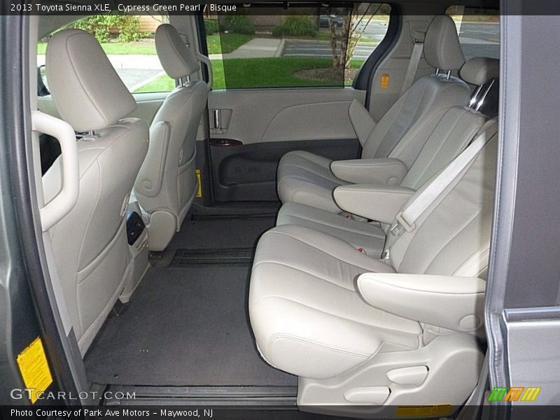 Cypress Green Pearl / Bisque 2013 Toyota Sienna XLE