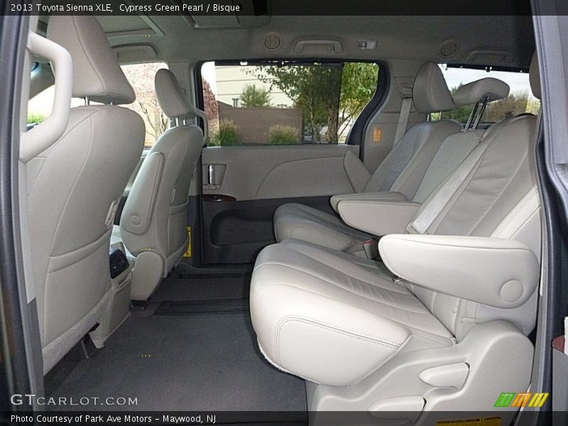 Cypress Green Pearl / Bisque 2013 Toyota Sienna XLE