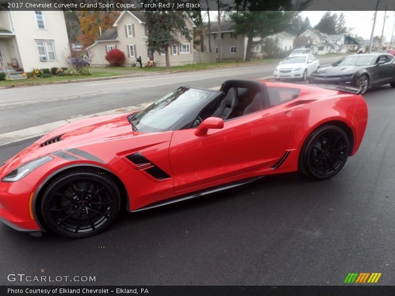 Torch Red / Jet Black 2017 Chevrolet Corvette Grand Sport Coupe