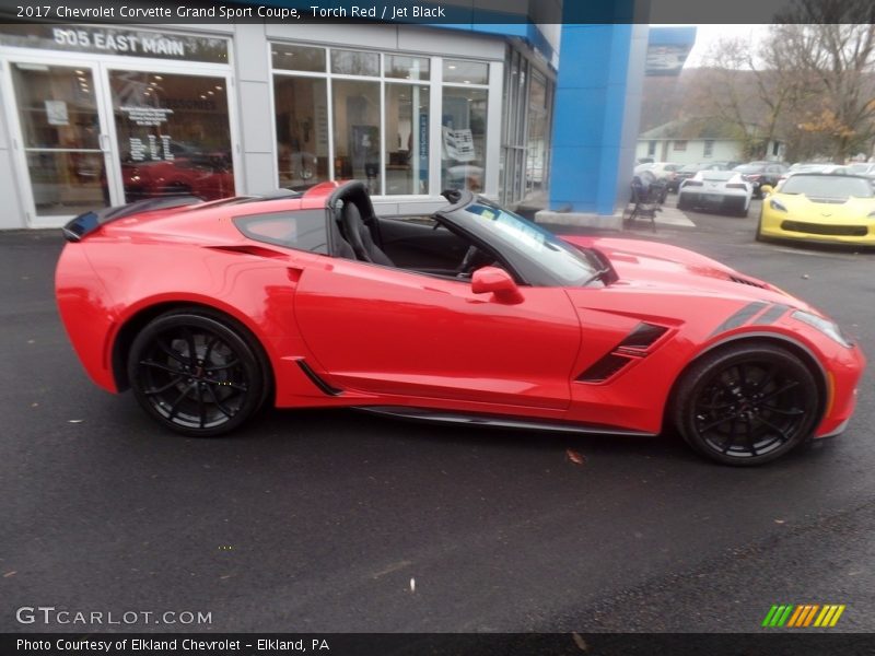 Torch Red / Jet Black 2017 Chevrolet Corvette Grand Sport Coupe