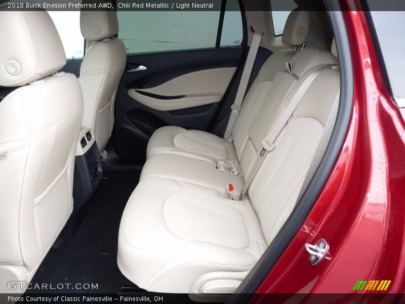 Rear Seat of 2018 Envision Preferred AWD