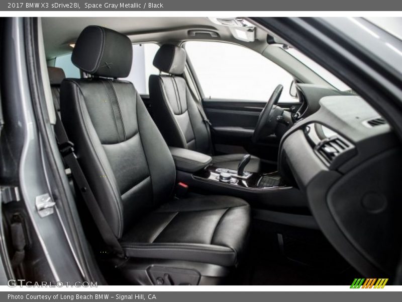 Space Gray Metallic / Black 2017 BMW X3 sDrive28i