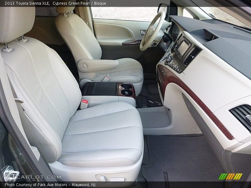 Cypress Green Pearl / Bisque 2013 Toyota Sienna XLE