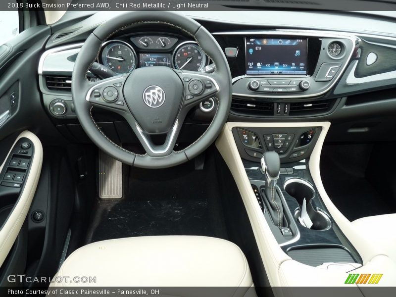 Dashboard of 2018 Envision Preferred AWD