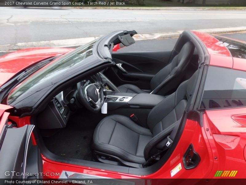 Front Seat of 2017 Corvette Grand Sport Coupe