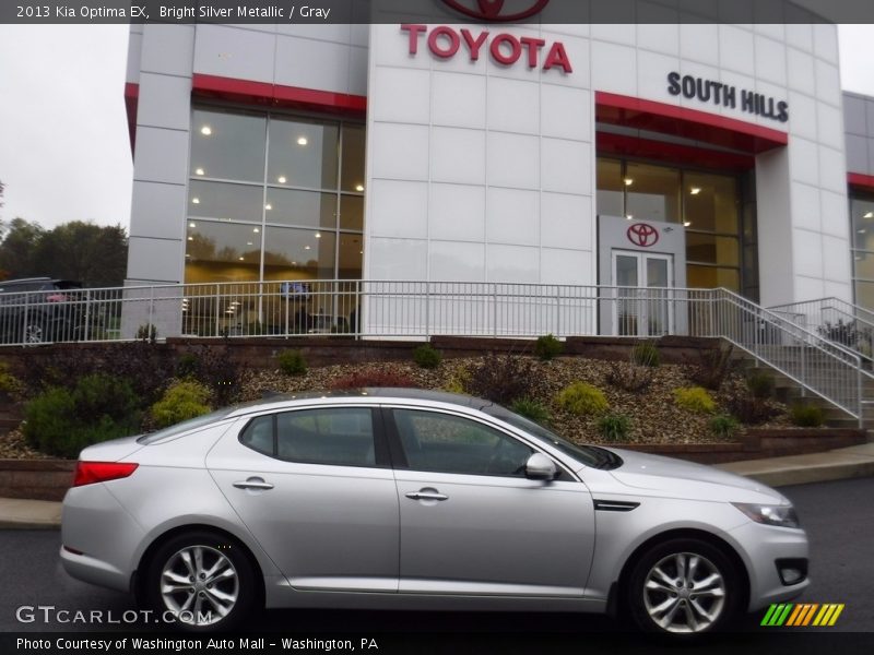 Bright Silver Metallic / Gray 2013 Kia Optima EX