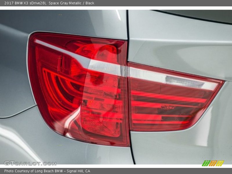 Space Gray Metallic / Black 2017 BMW X3 sDrive28i