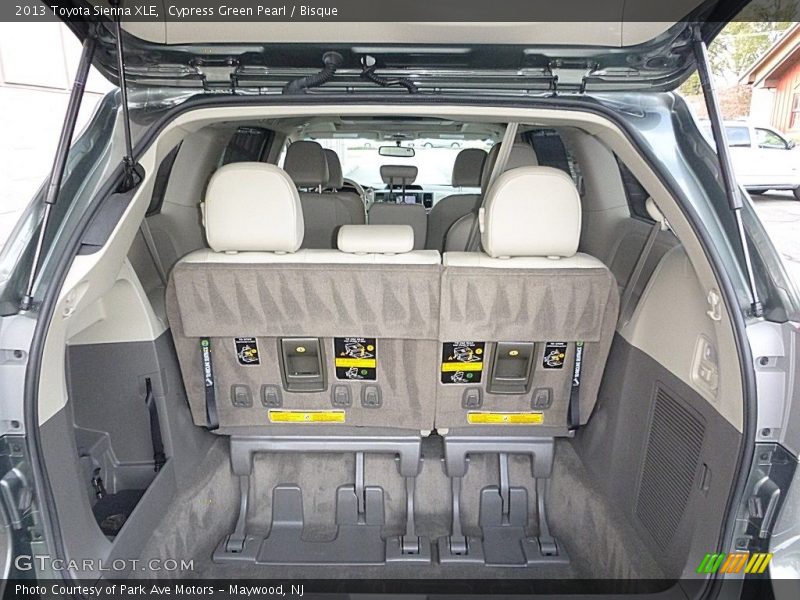 Cypress Green Pearl / Bisque 2013 Toyota Sienna XLE