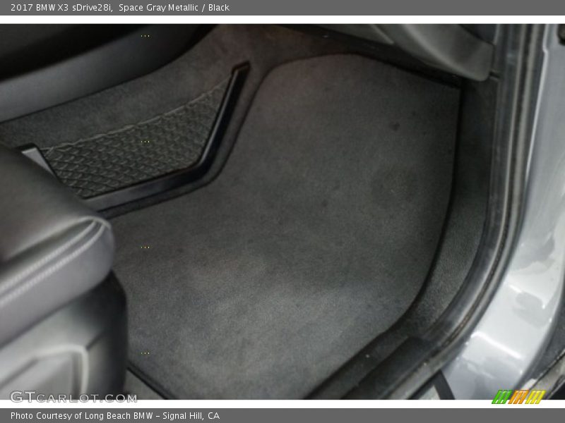 Space Gray Metallic / Black 2017 BMW X3 sDrive28i