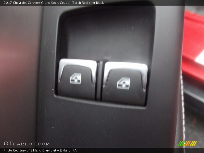 Torch Red / Jet Black 2017 Chevrolet Corvette Grand Sport Coupe