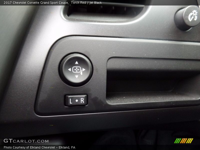 Controls of 2017 Corvette Grand Sport Coupe