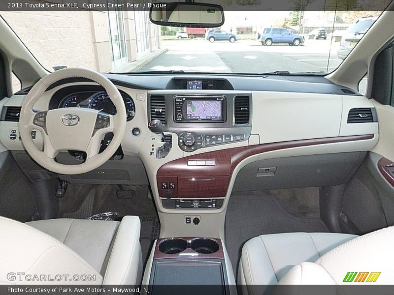 Cypress Green Pearl / Bisque 2013 Toyota Sienna XLE