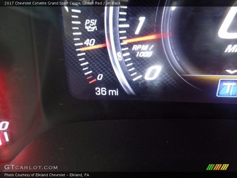 Torch Red / Jet Black 2017 Chevrolet Corvette Grand Sport Coupe