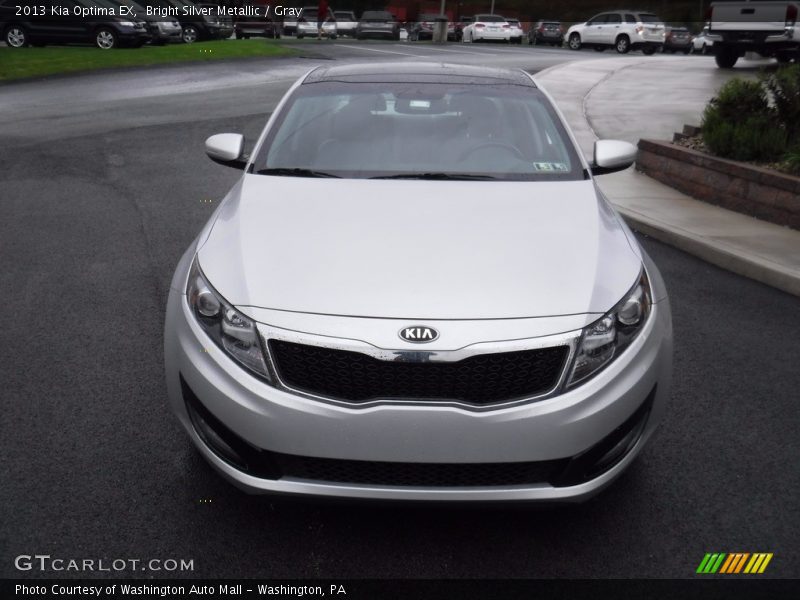 Bright Silver Metallic / Gray 2013 Kia Optima EX