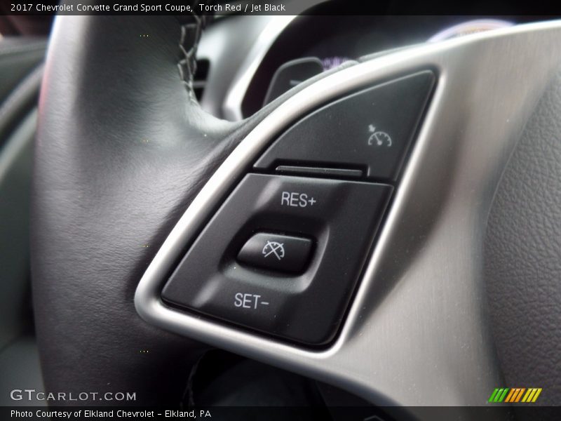 Controls of 2017 Corvette Grand Sport Coupe