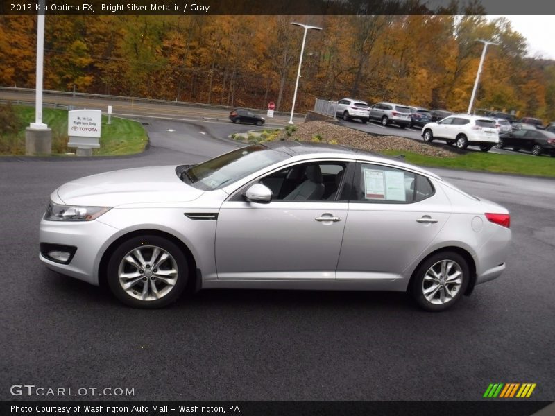 Bright Silver Metallic / Gray 2013 Kia Optima EX