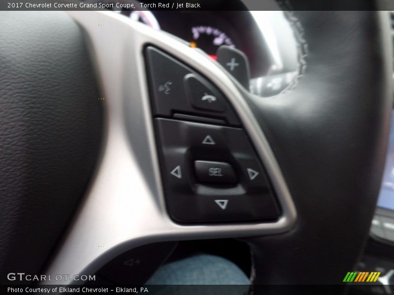 Torch Red / Jet Black 2017 Chevrolet Corvette Grand Sport Coupe