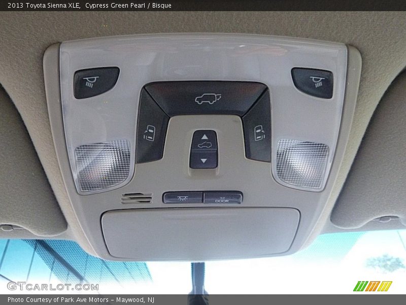 Cypress Green Pearl / Bisque 2013 Toyota Sienna XLE