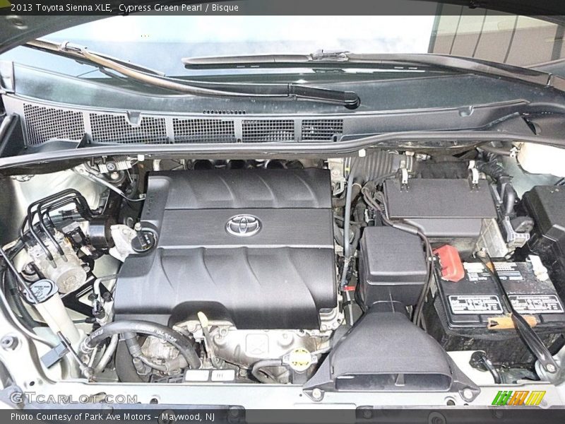 Cypress Green Pearl / Bisque 2013 Toyota Sienna XLE