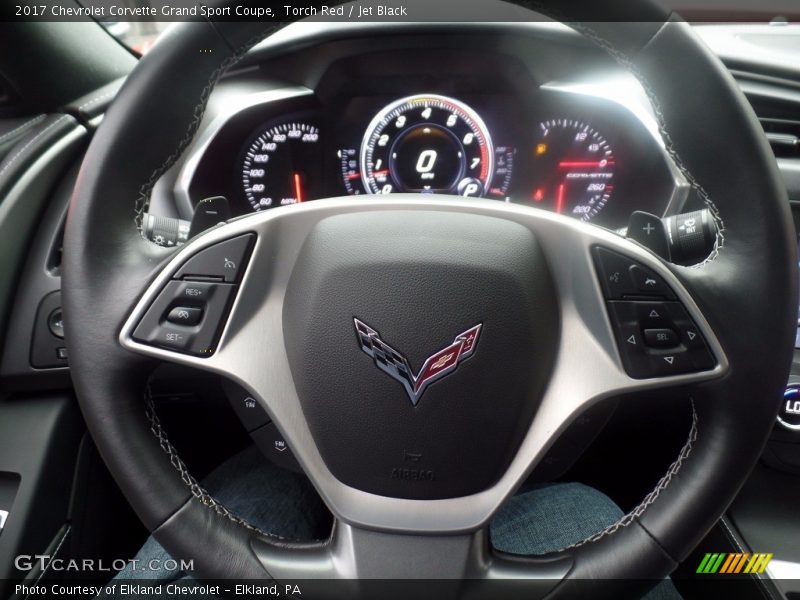 Torch Red / Jet Black 2017 Chevrolet Corvette Grand Sport Coupe
