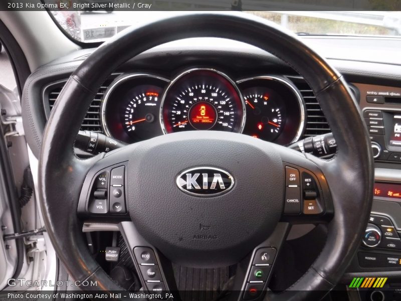 Bright Silver Metallic / Gray 2013 Kia Optima EX