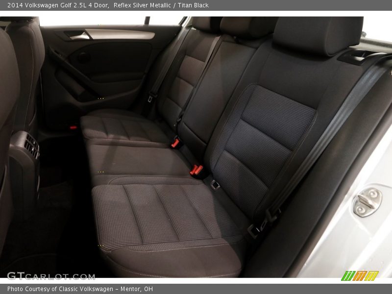 Reflex Silver Metallic / Titan Black 2014 Volkswagen Golf 2.5L 4 Door