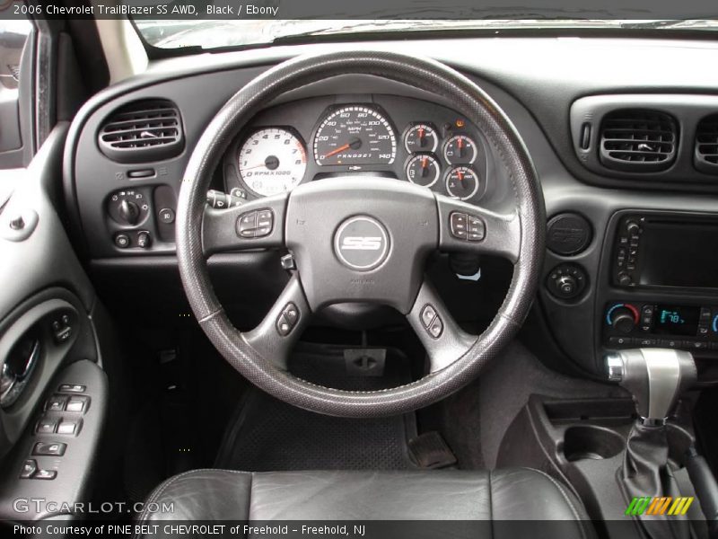 Black / Ebony 2006 Chevrolet TrailBlazer SS AWD