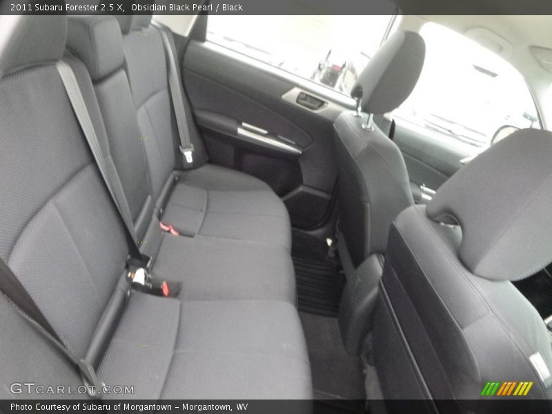 Obsidian Black Pearl / Black 2011 Subaru Forester 2.5 X