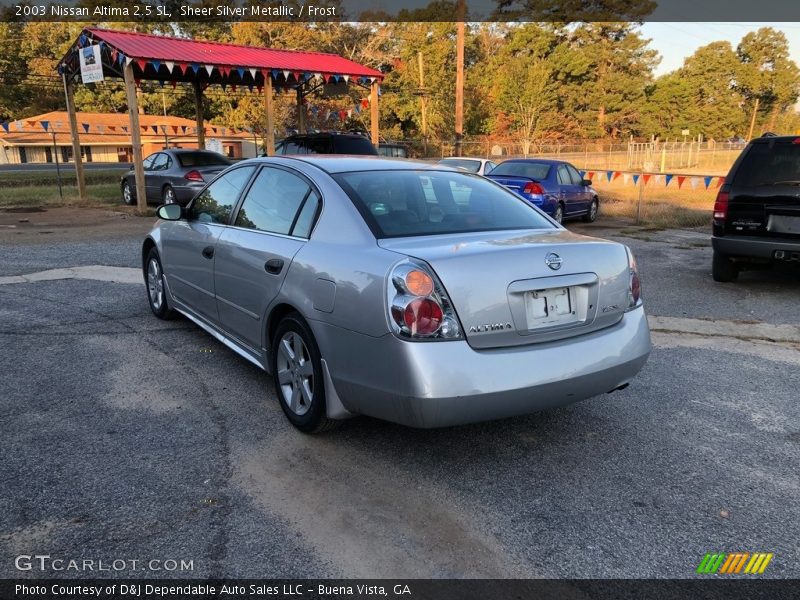 Sheer Silver Metallic / Frost 2003 Nissan Altima 2.5 SL