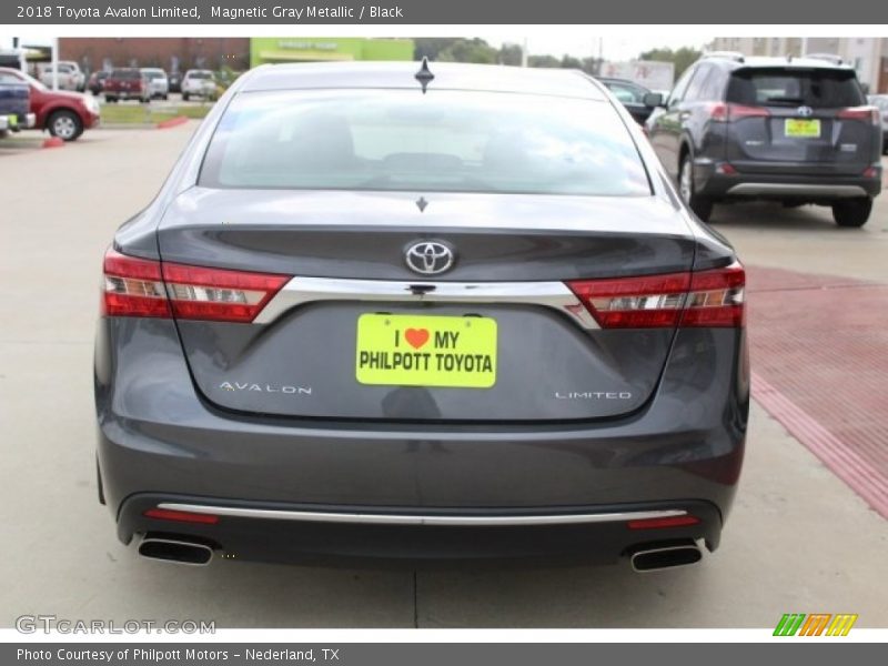 Magnetic Gray Metallic / Black 2018 Toyota Avalon Limited