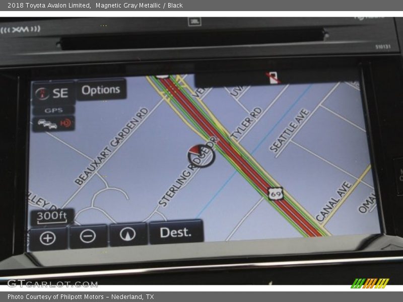 Magnetic Gray Metallic / Black 2018 Toyota Avalon Limited