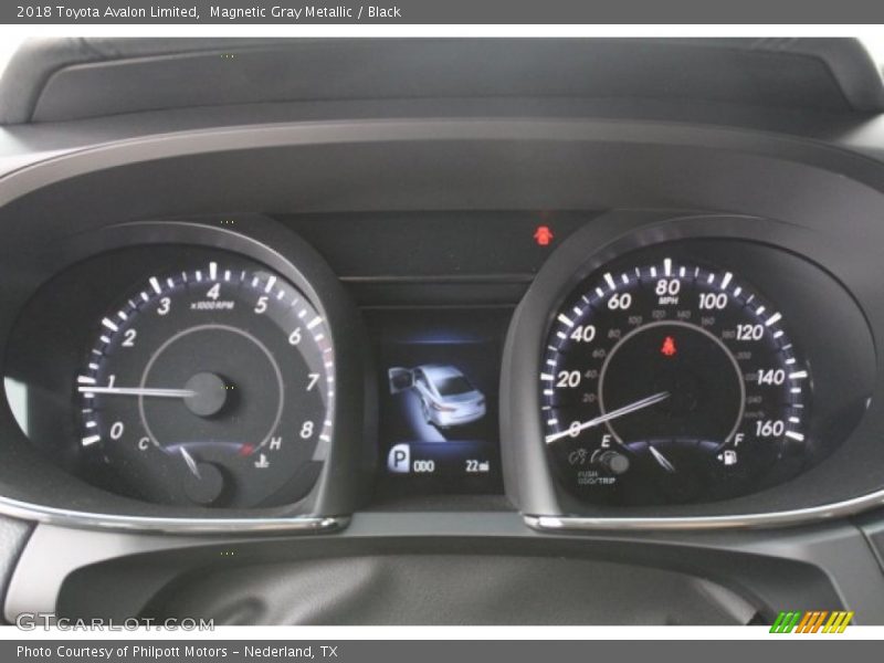 Magnetic Gray Metallic / Black 2018 Toyota Avalon Limited