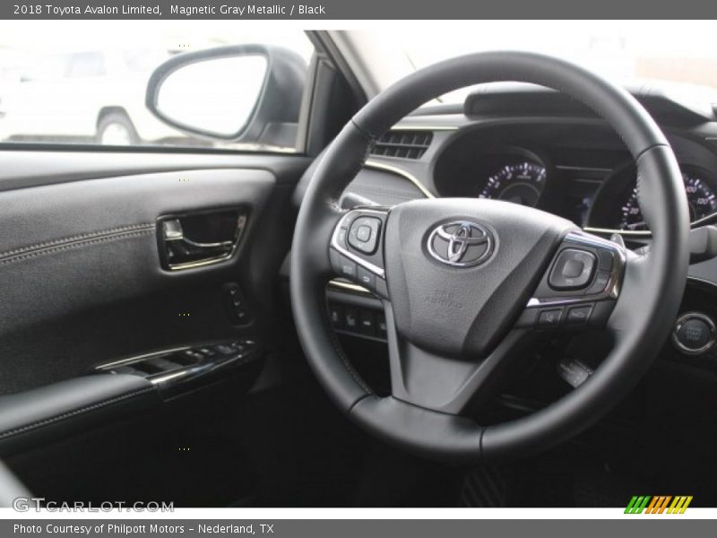 Magnetic Gray Metallic / Black 2018 Toyota Avalon Limited