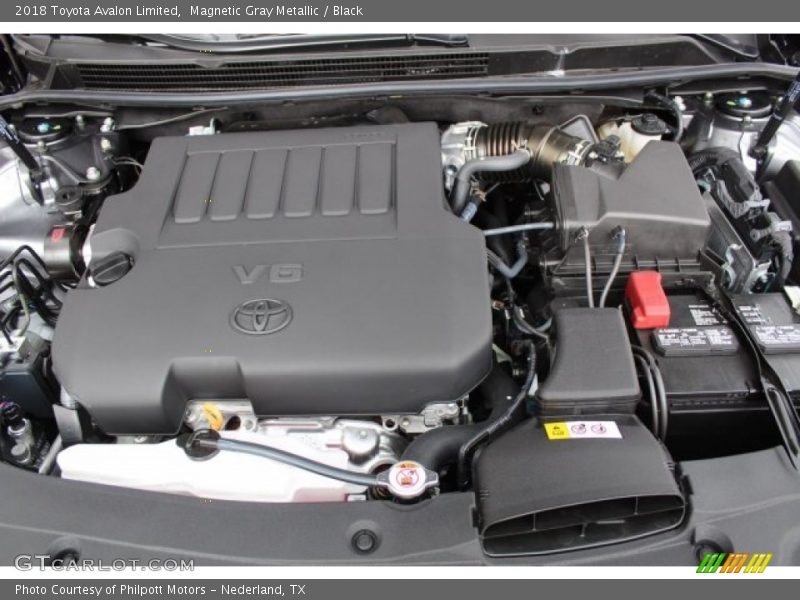 Magnetic Gray Metallic / Black 2018 Toyota Avalon Limited