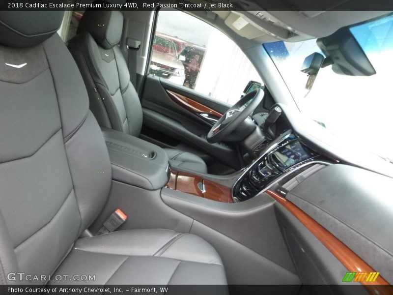 Front Seat of 2018 Escalade Premium Luxury 4WD