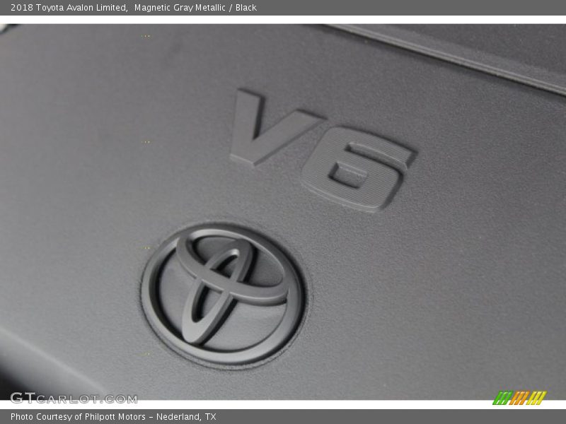 Magnetic Gray Metallic / Black 2018 Toyota Avalon Limited