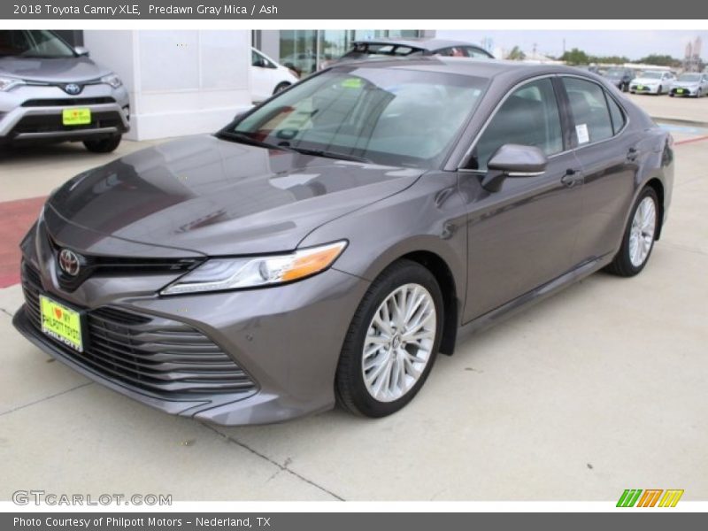 Predawn Gray Mica / Ash 2018 Toyota Camry XLE