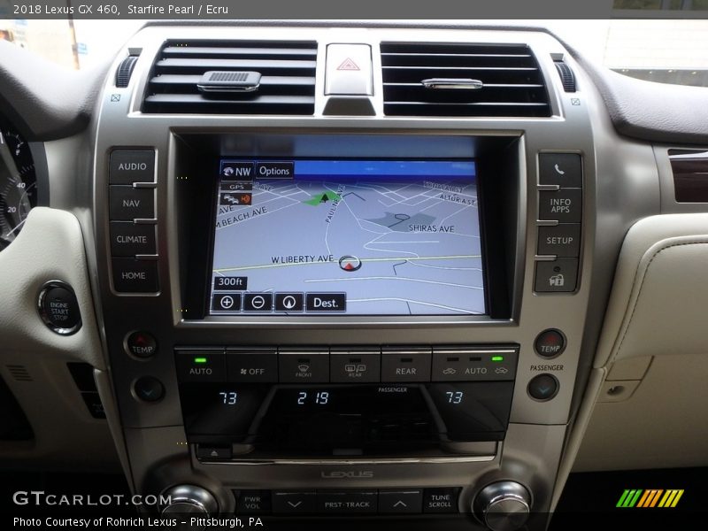 Starfire Pearl / Ecru 2018 Lexus GX 460