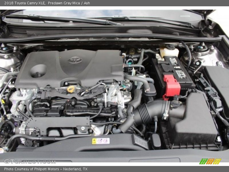 Predawn Gray Mica / Ash 2018 Toyota Camry XLE