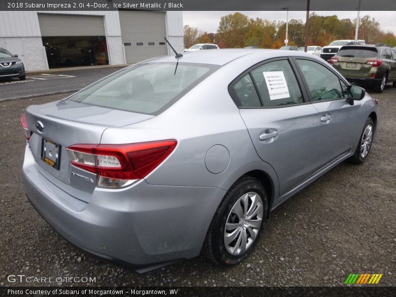 Ice Silver Metallic / Black 2018 Subaru Impreza 2.0i 4-Door