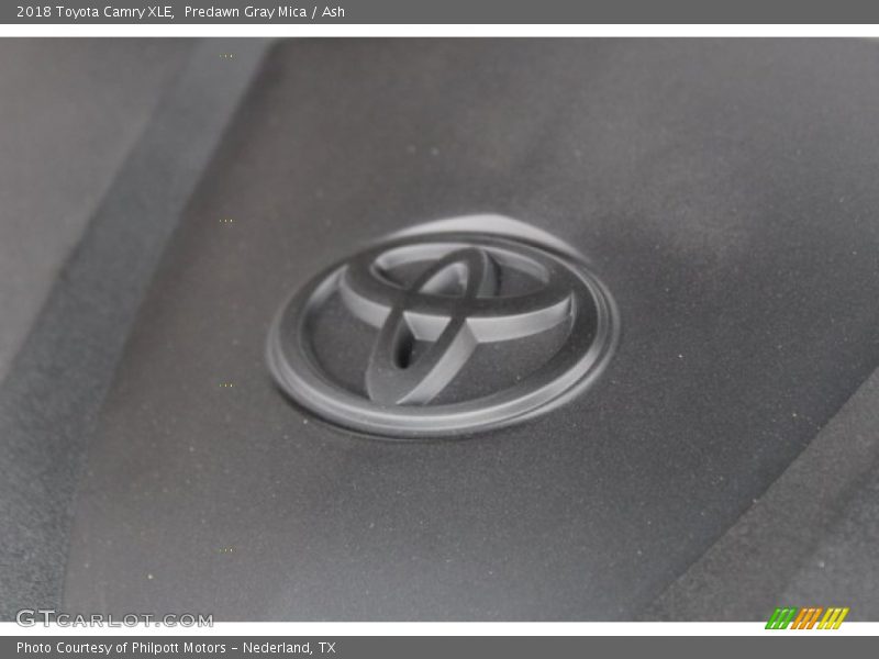 Predawn Gray Mica / Ash 2018 Toyota Camry XLE