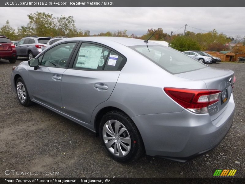 Ice Silver Metallic / Black 2018 Subaru Impreza 2.0i 4-Door